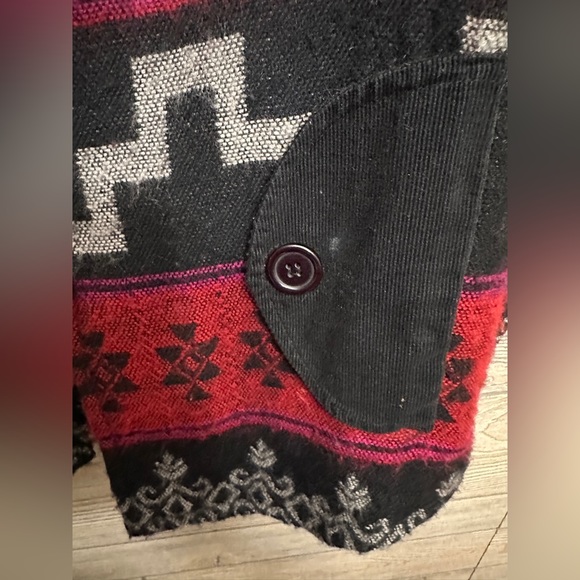 Sacred Threads Womens acrylic/wool Aztec Southwestern/Boho fall/winter trendy - Picture 6 of 11